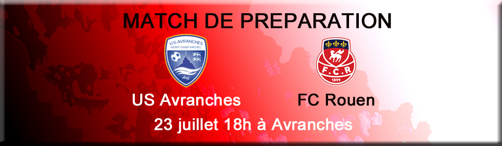 You are currently viewing 1er match de préparation: Avranches / FCR: 4/2