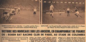 Lire la suite à propos de l’article Racing Club de Paris  – FC Rouen : 2 – 4