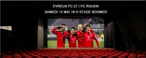 Lire la suite à propos de l’article Retransmission du match Evreux FC 27 – FC Rouen …