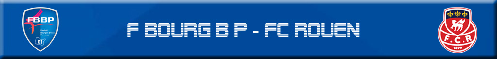 Lire la suite à propos de l’article FC BOURG PERONNAS / FCR